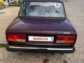 2006 Lada (ВАЗ) 2107, пурпурный, 90000 рублей, вид 2