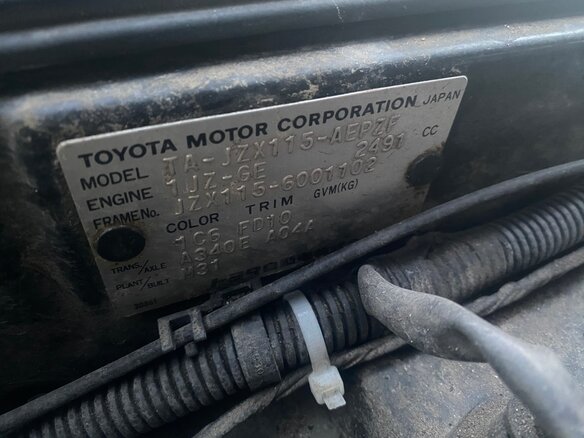 2002 Toyota Mark II IX (X110), серый, 700000 рублей - вид 22