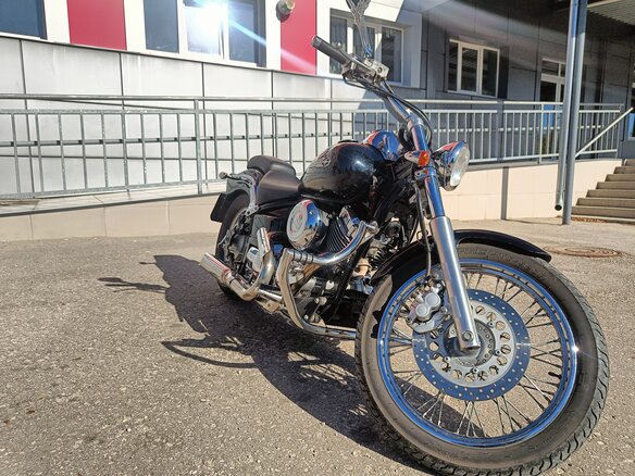 1999 Yamaha XVS400 Drag Star, чёрный, 330000 рублей - вид 15