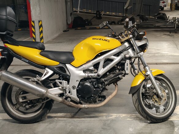 2002 Suzuki SV 650, жёлтый, 250000 рублей - вид 4