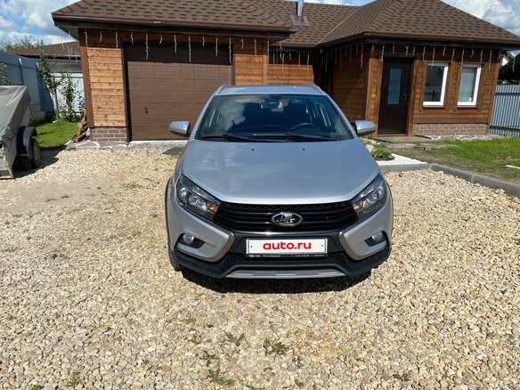2022 Lada (ВАЗ) Vesta SW Cross I, серый, 930000 рублей - вид 3