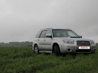 2006 Subaru Forester II Рестайлинг, серебристый, 550000 рублей, вид 4