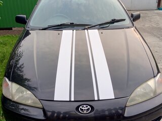 1999 Toyota Cynos II (L52, L54), чёрный, 353000 рублей, вид 1