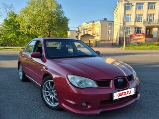 2006 Subaru Impreza II Рестайлинг 2, красный, 555000 рублей, вид 1
