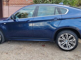 2011 BMW X6 30d I (E71), синий, 4500000 рублей, вид 5