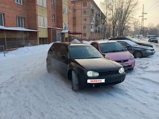 1998 Volkswagen Golf IV, чёрный, 200000 рублей, вид 1