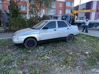 2003 Lada (ВАЗ) 2110, серебристый, 60000 рублей, вид 2