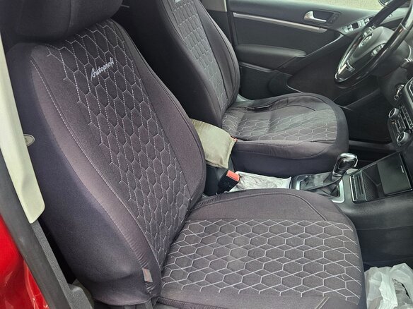 2012 Volkswagen Tiguan I Рестайлинг, красный, 1475000 рублей - вид 7