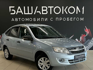 2017 Lada (ВАЗ) Granta I, голубой, 365000 рублей, вид 3
