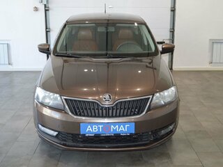2017 Skoda Rapid I, коричневый, 846000 рублей, вид 2