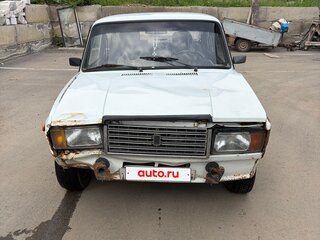 2007 Lada (ВАЗ) 2107, белый, 80000 рублей, вид 2