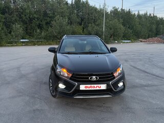 2019 Lada (ВАЗ) Vesta SW Cross I, чёрный, 890000 рублей, вид 1