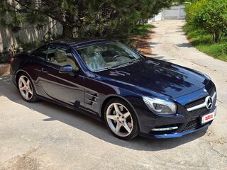 2013 Mercedes-Benz SL-Класс 350 VI (R231), синий, 4444444 рублей, вид 4