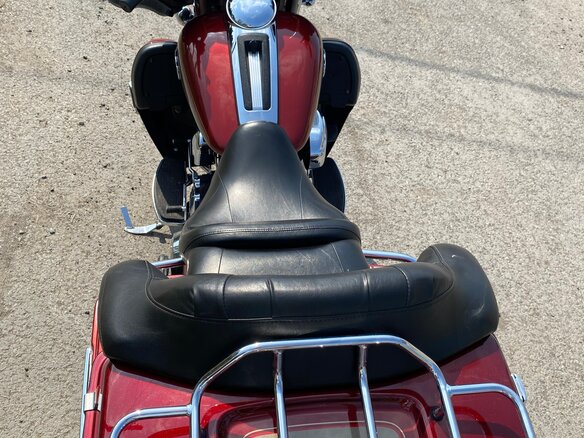 2009 Harley-Davidson Electra Glide, красный, 720000 рублей - вид 5
