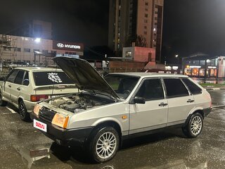 2003 Lada (ВАЗ) 2109 21093i, серебристый, 110000 рублей, вид 2