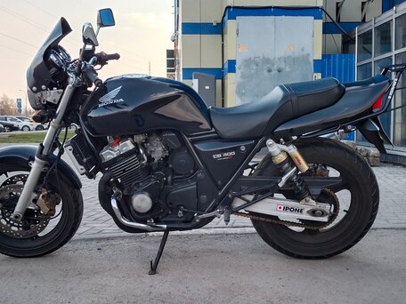 1996 Honda CB 400 Super Four, чёрный, 300000 рублей, вид 1