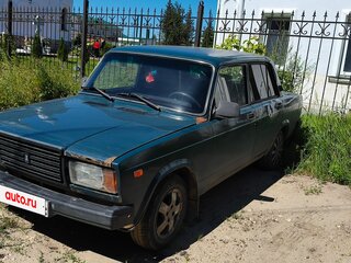 2005 Lada (ВАЗ) 2107, синий, 85000 рублей, вид 2