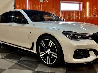 2017 BMW 7 серии 750d xDrive VI (G11/G12), белый, 3999000 рублей, вид 4