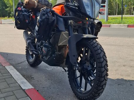 2020 KTM 390 Adventure, оранжевый, 450000 рублей, вид 2