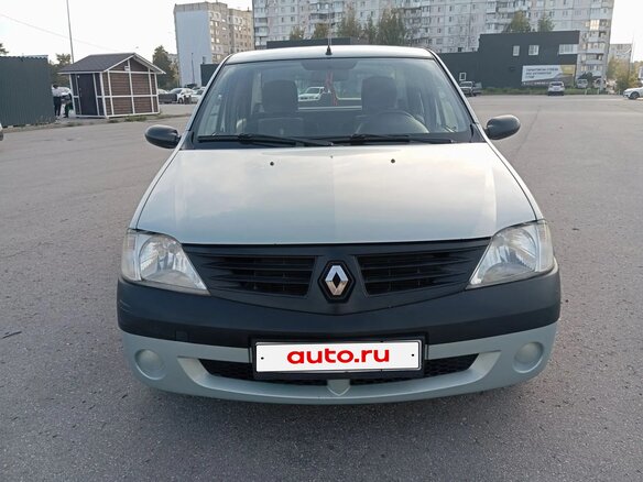 2006 Renault Logan I, зелёный