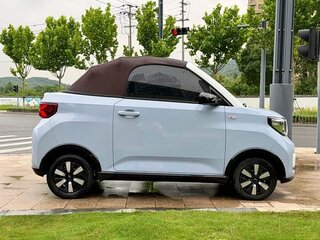 2024 Wuling Mini EV 26.5 kWh III, голубой, 1430000 рублей, вид 4