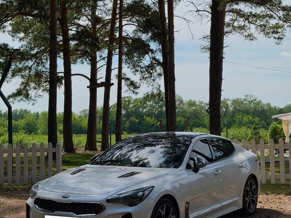 2019 Kia Stinger I, белый, 2900000 рублей