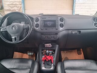 2012 Volkswagen Tiguan I Рестайлинг, чёрный, 1399000 рублей, вид 4
