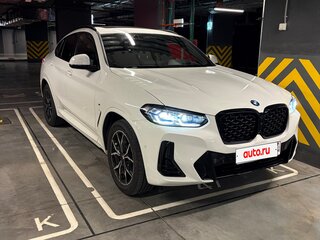 2023 BMW X4 20i II (G02) Рестайлинг, белый, 6330000 рублей, вид 2