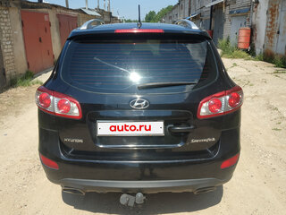 2010 Hyundai Santa Fe II, чёрный, 1100000 рублей, вид 5