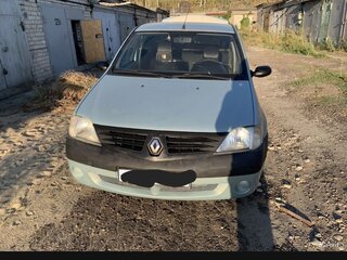 2007 Renault Logan I, зелёный, 270000 рублей, вид 1