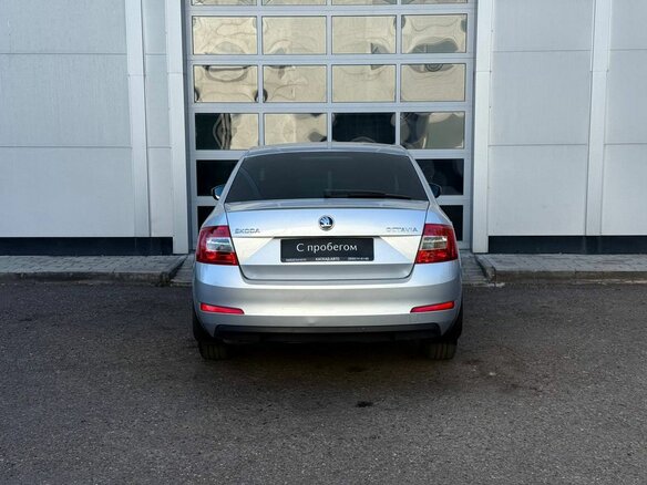 2015 Skoda Octavia III (A7), серебристый, 1374000 рублей - вид 3