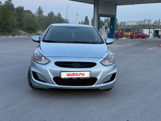 2012 Hyundai Solaris I, голубой, 690000 рублей, вид 2