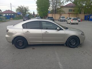 2008 Mazda 3 4-speed I (BK) Рестайлинг, бежевый, 430000 рублей, вид 2