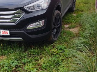 2013 Hyundai Santa Fe III, чёрный, 1750000 рублей, вид 1