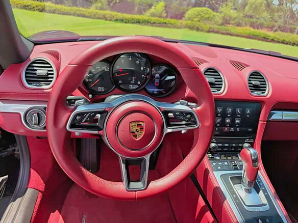 2023 Porsche Cayman III 718 (982), чёрный, 7370743 рублей - вид 7