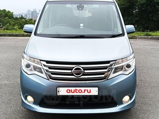 2014 Nissan Serena IV (C26), голубой, 1300000 рублей, вид 2