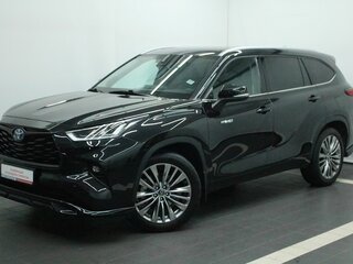 2021 Toyota Highlander IV (XU70), чёрный, 5245000 рублей, вид 2