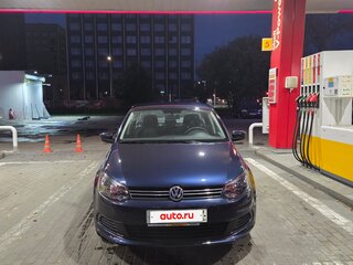 2013 Volkswagen Polo V, синий, 1150000 рублей, вид 3