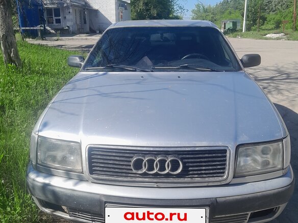 1992 Audi 100 IV (C4), серебристый, 150000 рублей