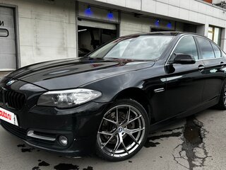 2015 BMW 5 серии 520i VI (F10/F11/F07) Рестайлинг, чёрный, 1850000 рублей, вид 2