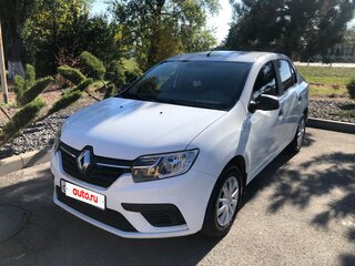 2019 Renault Logan II Рестайлинг, белый, 790000 рублей, вид 1