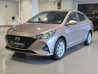 2020 Hyundai Solaris II Рестайлинг, коричневый, 1320000 рублей, вид 1