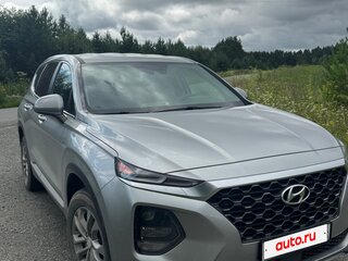 2020 Hyundai Santa Fe IV, серый, 3299000 рублей, вид 2