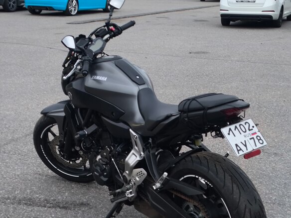 2015 Yamaha MT-07 (FZ-07), серый, 630000 рублей - вид 3