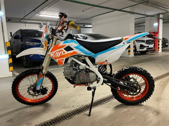 2021 Kayo Evolution YX125EM, белый, 75000 рублей - вид 1