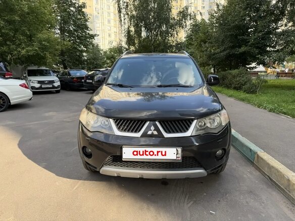 2007 Mitsubishi Outlander II, чёрный, 870000 рублей - вид 5