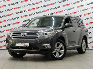 2011 Toyota Highlander II (XU40) Рестайлинг, серый, 2095950 рублей, вид 1