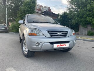 2008 Kia Sorento I Рестайлинг, серебристый, 780000 рублей, вид 1