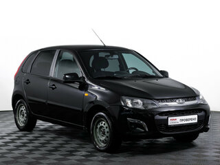 2014 Lada (ВАЗ) Kalina II, чёрный, 574200 рублей, вид 3