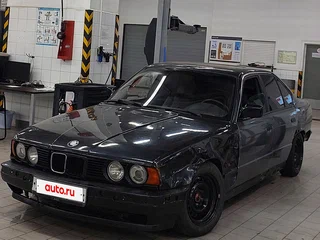 1990 BMW 5 серии 520i III (E34), чёрный, 200000 рублей, вид 4